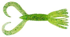   Keitech Little Spider 2 424 Lime Chartreuse