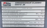 ABU GARCIA - Ambassadeur C 5601 JB
