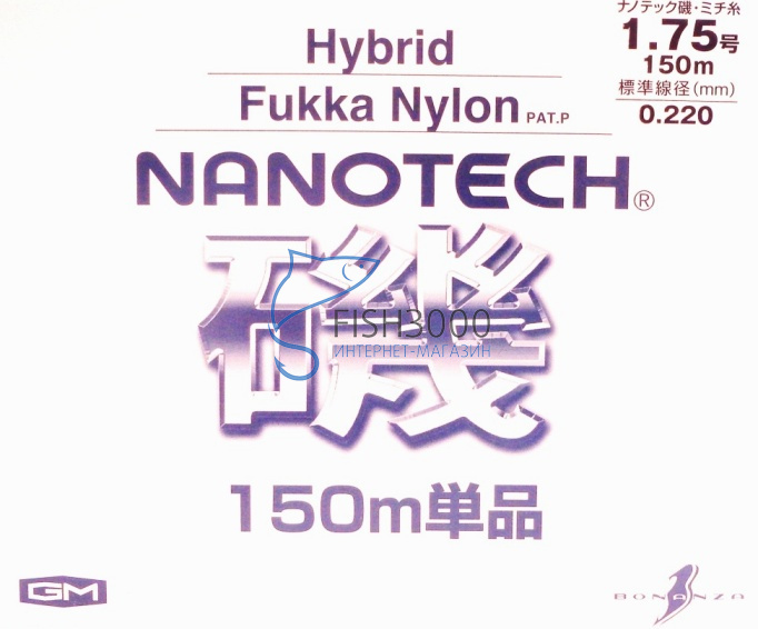  Golden Mean Nanotech Iso Michiito Nylon 150m 