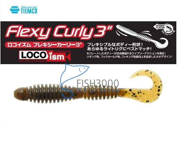   Tiemco Locoism Flexy Curly 3