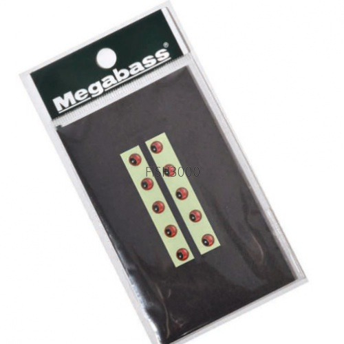  Megabass Spare 3D Eve 5.0mm ITO RED