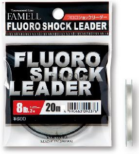  Yamatoyo Fluoro Shock Leader 20m 16 lb Clear-Fluoro