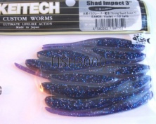KEITECH - Shad Impact 3.0 inch EA 04 Violet