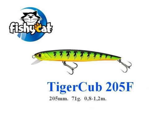 Воблер FishyCat TigerCub 205F