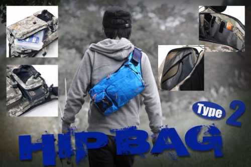 Сумка-рюкзак Geecrack Hip Bag Type-2