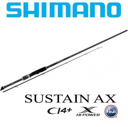 Спиннинг Shimano Sustain AX 710MH 2.38m 14-42g  2019