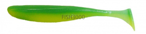 Приманка силиконовая Keitech Easy Shiner 4 EA 11 Lime Chartreuse Glo