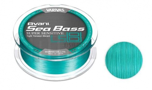  Varivas Avani Sea Bass Super Sensitive PE LS8 X8 150m 1.2 0.185mm 10kg 