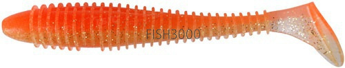 Приманка силиконовая Keitech Swing Impact 3.5 EA 06 Orange flash