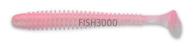 Приманка силиконовая Keitech Swing Impact 3.5 EA 10 Pink Silver Glow